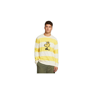Dedicated Sweater Mora Woodstock Stripe Yellow-S žlté 18545-S