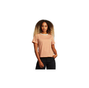 Dedicated T-shirt Mysen Stripes Orange-S oranžové 18573-S