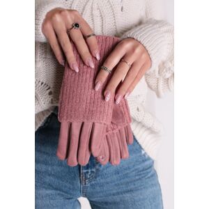 Ružové rukavice Maissa