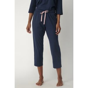 Tmavomodré trojštvrťové pyžamové nohavice Mix&Match
