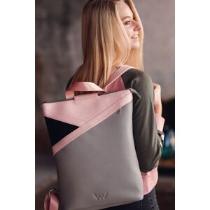Ružovo-sivý ruksak Tiara