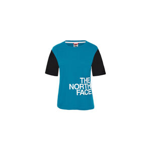 The North Face W Light Ss Tee Crystal Teal-XS modré T93RYL8EE-XS