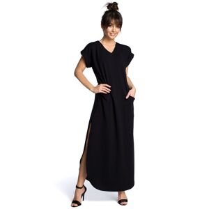 Čierne šaty BE 065