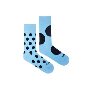 Modro-čierne ponožky Diskoš Azúro