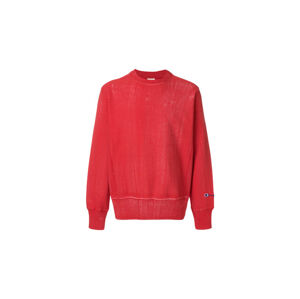 Champion Reverse Weave Crewneck Sweatshirt-M červené 211680-RS033-M