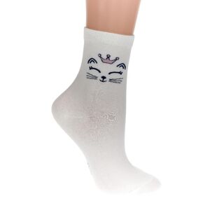 Detské biele ponožky TALA