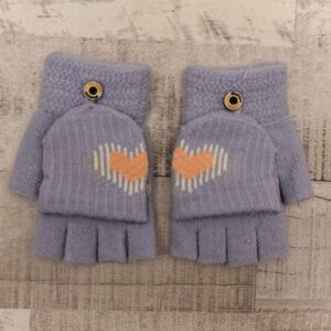 Detské fialové rukavice BINI