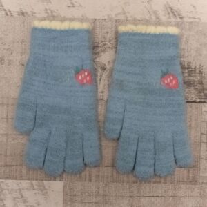 Detské modré rukavice FUIT