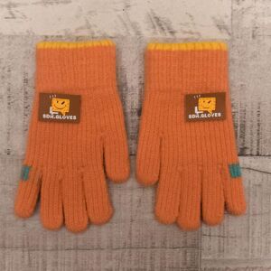 Detské oranžové rukavice CENDY