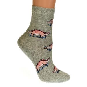 Detské sivé ponožky LARISSA