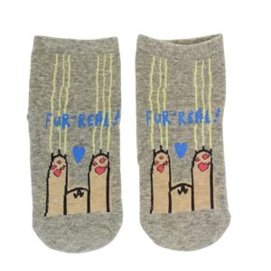 Detské sivé ponožky TIFFANY