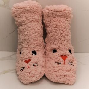 Detské thermo ružové ponožkové kapce BETHANY CATTIE