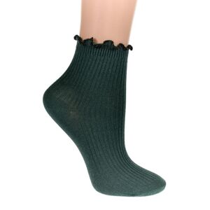 Detské tmavo-zelené ponožky TARIA