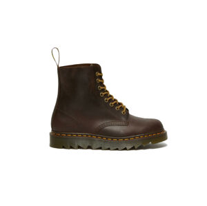 Dr. Martens 1460 Pascal Ziggy Leather Boots Dark Brown 9.5 hnedé DM26924207-9.5