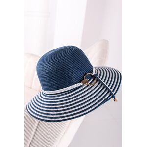 Modrý slamený klobúk Alaine