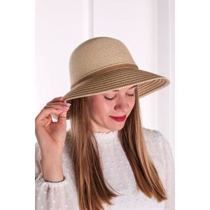 Béžový slamený klobúk Alaine