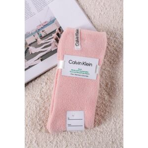 Dámske ružové ponožky CK Women Sock 1P Homesock Ecovero
