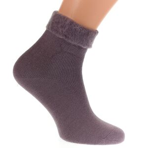 Fialové ponožky FINES