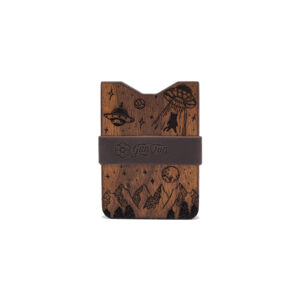 Gunton Wooden Wallet-One size hnedé gunton_ufo_3-One-size