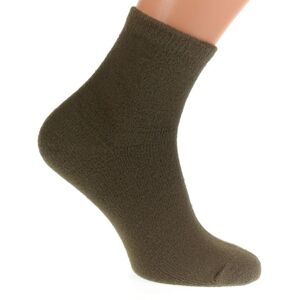 Hnedé ponožky FINE