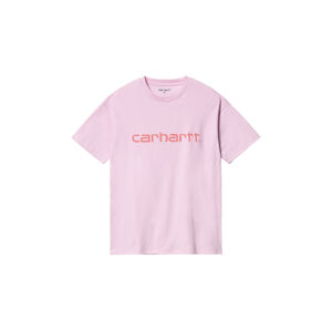 Carhartt WIP W Script T-Shirt Pale Quartz M ružové I029076_0R9_XX-M