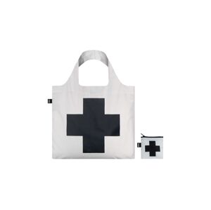 Loqi KAZIMIR MALEVICH Black Cross Bag-One-size biele KM.CR-One-size