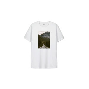 Makia Nowhere T-shirt M XL biele M21324_001-XL