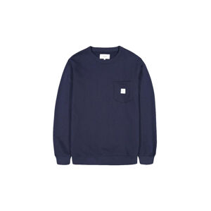 Makia Square Pocket Sweatshirt M modré M41073_661