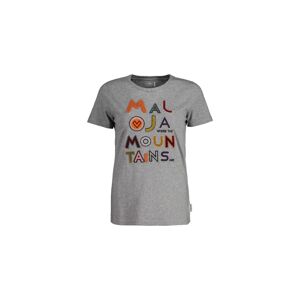 Maloja T-Shirt BiascaM. Women Grey W-S šedé 29412-1-7096-S