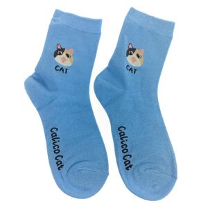 Modré ponožky YERO CAT