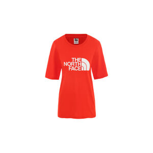 The North Face W Bf Easy Tee Fiery Red-XS červené NF0A4M5P15Q-XS