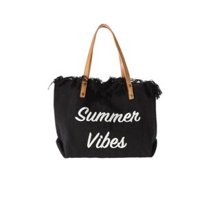 Čierna plážová kabelka Summer Vibes