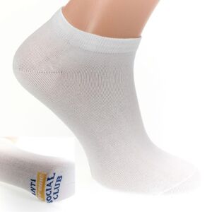 Pánske biele krátke ponožky SOCIAL CLUB