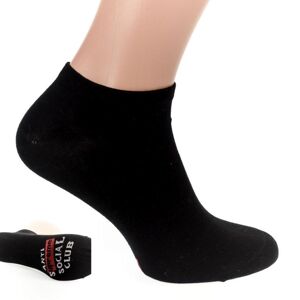 Pánske čierne krátke ponožky SOCIAL CLUB