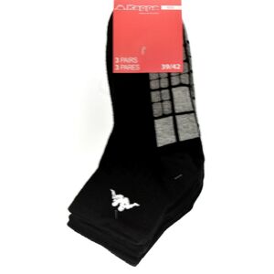 Pánske čierne ponožky KAPPA 116