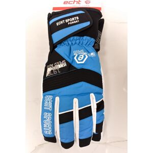 Pánske modro-čierne lyžiarske rukavice ECHT SELVA L-XL-2XL