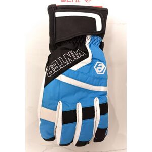 Pánske modro-čierne lyžiarske rukavice ECHT SOLDEN L-XL-2XL