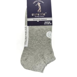 Pánske sivé krátke ponožky BASKETBALL
