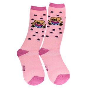 Termo detské svetlo-ružové ponožky MILO