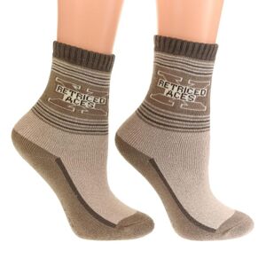 Termo hnedé ponožky NILLS