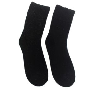 Vlnené čierne ponožky DIKA