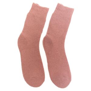 Vlnené ružové ponožky DIKA