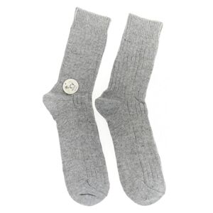Vlnené sivé ponožky HANS