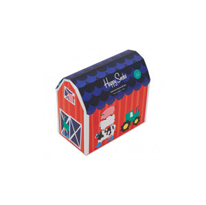 Happy Socks Kids Farm Socks Gift Set-Kids (28-31) farebné XKFAR44-0200-Kids-(28-31)