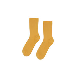 Colorful Standard Woman Classic Organic Sock žlté CS6002-BY